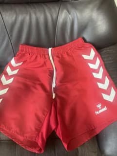 hummel ハンドボールパンツ レッド Lサイズのサムネイル