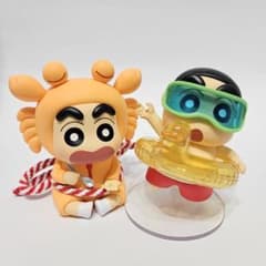 TOP TOY Crayon Shin-chan Summer Operation Figure Set of 2