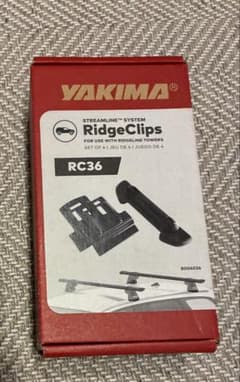 YAKIMA リッジクリップ 36 (2セット/計4個) ベースキャリア取付用 