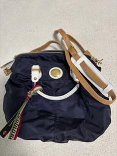♦︎値下げ♦︎【オロビアンコ　Orobianco】ネイビー ショルダーバッグのサムネイル