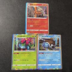 リザードン カメックス フシギバナ ポケモンGO 御三家セットのサムネイル