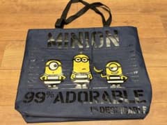 ミニオンズ トートバッグ ネイビー