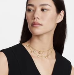 ルイ・ヴィトン コリエ・ブルーミングストラス 正規品 美品 ネックレス