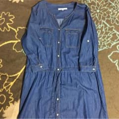 デニムロングシャツのサムネイル