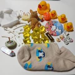 モフサンド子供　靴下　おもちゃ　大量まとめ売りセット