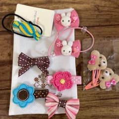 ベビー　ファッション小物　ヘアゴム　髪どめのサムネイル
