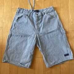 Double Knee Denim Painter Shortsのサムネイル