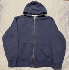 Polo by Ralph Lauren ネイビージップパーカー　サーマルのサムネイル