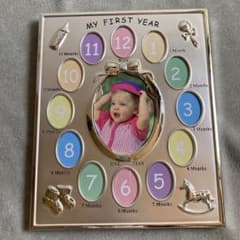 BABy12ヶ月フォトフレームのサムネイル