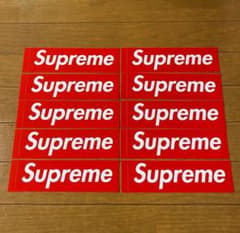 Supreme ロゴステッカー 10枚セットのサムネイル