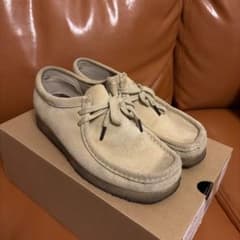 Clarks クラークス Wallabeeワラビーメープルスエード 6.5箱付きのサムネイル