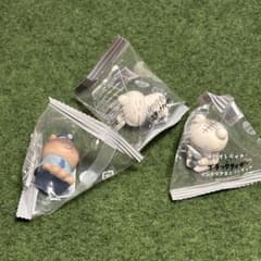 ホワイトタイガーとブラックタイガー インテリアミニフィギュア　3点まとめ売り