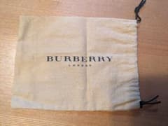 BURBERRY　麻袋（小物入れ）のサムネイル