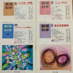 数理科学　1993年　1〜4のサムネイル