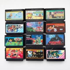 ㊷ファミコンソフト 12本セット 悪魔城ドラキュラ 月風魔伝 キング