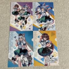 ホロライブ クリアファイル4種のサムネイル
