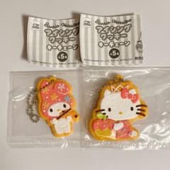 サンリオアイシングクッキーキーチェーン キティ マイメロのサムネイル