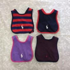 Ralph Lauren Crossback Bib Set of 4