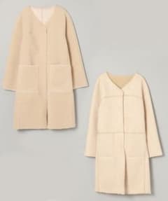 JEANASIS リバーシブルムートンコートのサムネイル