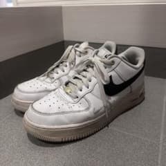 NIKE AIR FORCE 1 ホワイト ブラック 28cmのサムネイル