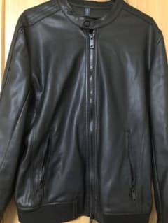 ZARA ライダース　レザージャケットのサムネイル