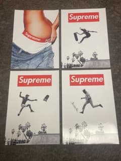 Supreme A4 アートポスター 4枚セット シュプリーム - メルカリ