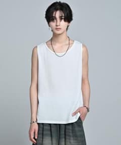 ADRER Waffle Layered Cropped Tank Top Lのサムネイル