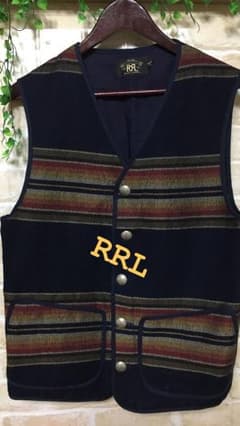 RRL ROUGH RIDERS ダブルアールエル  ベストのサムネイル