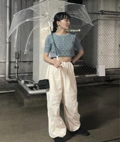 kastane 膝開きパラシュートパンツのサムネイル
