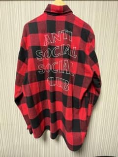 ANTI SOCIAL SOCIAL CLUB ブロックチェックシャツLサイズのサムネイル