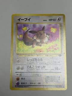 イーブイ ● 第2弾拡張パック ポケモンジャングル　多少印刷偏りあり イーブイ ○ 第2弾拡張パック ポケモンジャングル - メルカリ