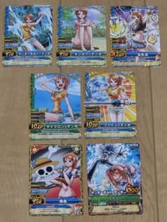 美品】ワンピーベリーマッチ ナミ カード 7枚まとめ売り ワンピース