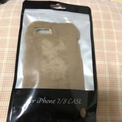 フワモコiPhoneケース(キャメル)とオマケのアイパッチのサムネイル