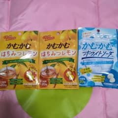 かむかむはちみつレモン・ホワイトソーダキャンディー 20g - メルカリ