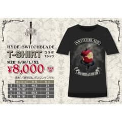 新品★HYDE SWITCHBLADE コラボTシャツ★Sサイズのサムネイル