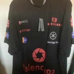 BALENCIAGA ロゴ Tシャツ F1 TOP LEAGUEのサムネイル