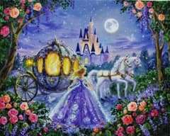 る*り様 【馬車でお迎え】アクリル画 F3 風景画 絵画 馬車でお迎え】アクリル画 F3 風景画 絵画 - メルカリ