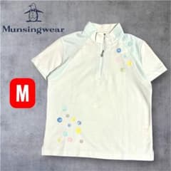 Munsingwear Grand Slam 半袖ゴルフシャツ ハーフジップ M - メルカリ