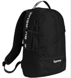 y*.様 Supremeシュプリーム18SSBackpack リュックブラック黒のサムネイル