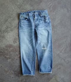 パンツ echeveria Aged Denim Pants 02 light blue echeveria Aged Denim Pants 02 light blue | Mercari