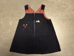 【中古品】familiar コーデュロイワンピース 80㎝のサムネイル