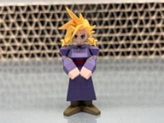 ファイナルファンタジー7 シークレット クラウド 女装 ミニフィギュア