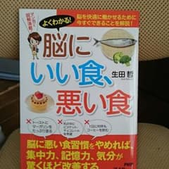 生田哲『脳にいい食、悪い食』PHP研究所のサムネイル