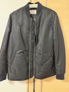 アクネストゥディオズ ma-1 ブラック size44 - メルカリ