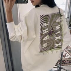 juemi Shamanixx Big Sweat ホワイト トレーナーのサムネイル