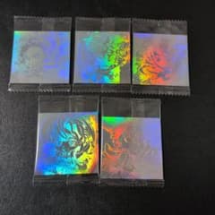 귀멸의 칼날 디포르메시르 웨이퍼스 게노 15 5주년 레어 5종 콤프