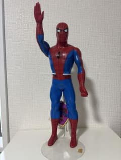 1990年　スパイダーマン ビッグソフビ　 タグ付 スタンド付 Hamilton 1990年 スパイダーマン ビッグソフビ タグ付 スタンド付 Hamilton