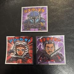 ロッテ スターウォーズ マンダロリアン コレクションシール 3枚セットのサムネイル