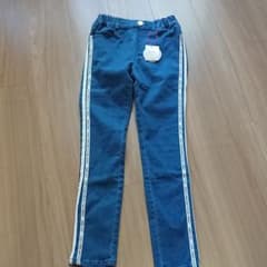 JENNI サイドテープデニムレギパン 150のサムネイル