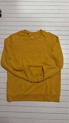 GUESS スウェット トレーナー イエロー Lのサムネイル